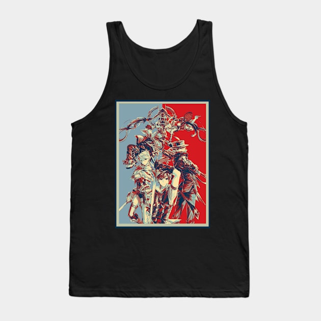 Legendary Heroes of Ys - Anime Fashionista Shirt Tank Top by WalkTogether